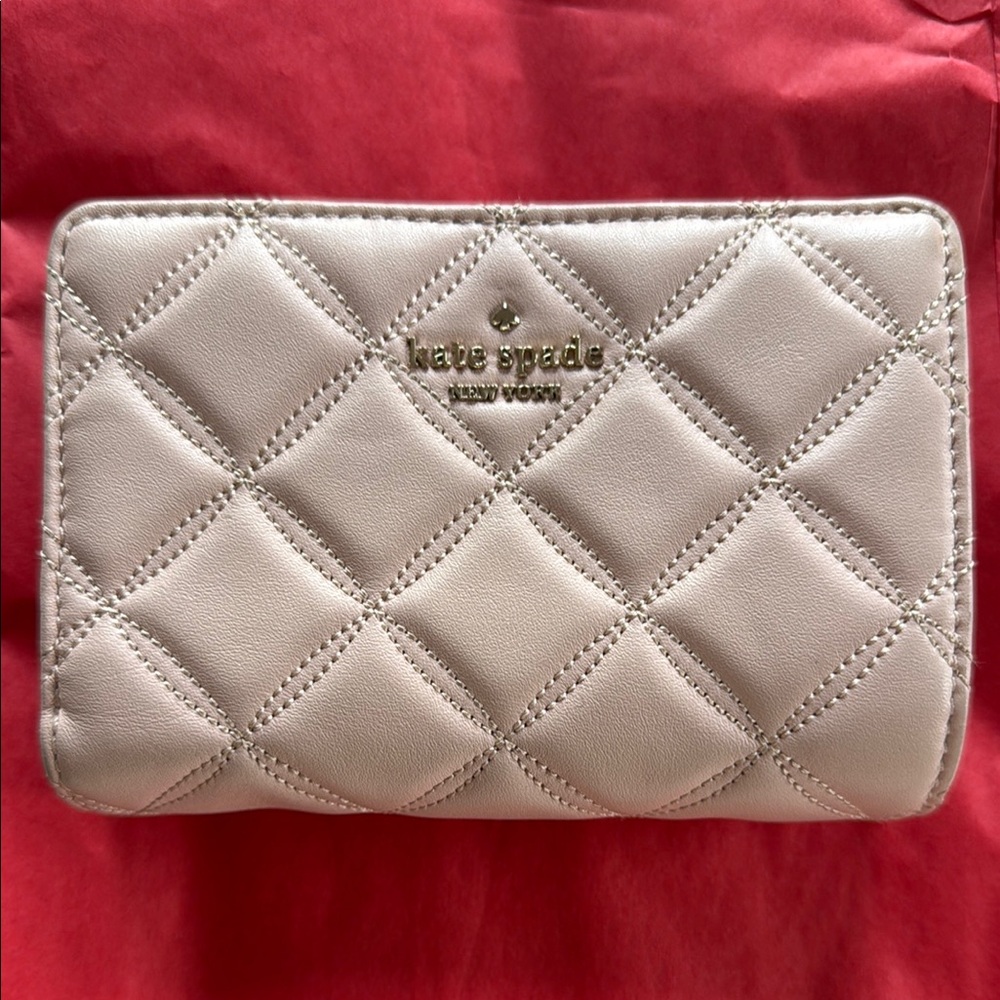 Kate Spade Cream Quilted Women's Bag
